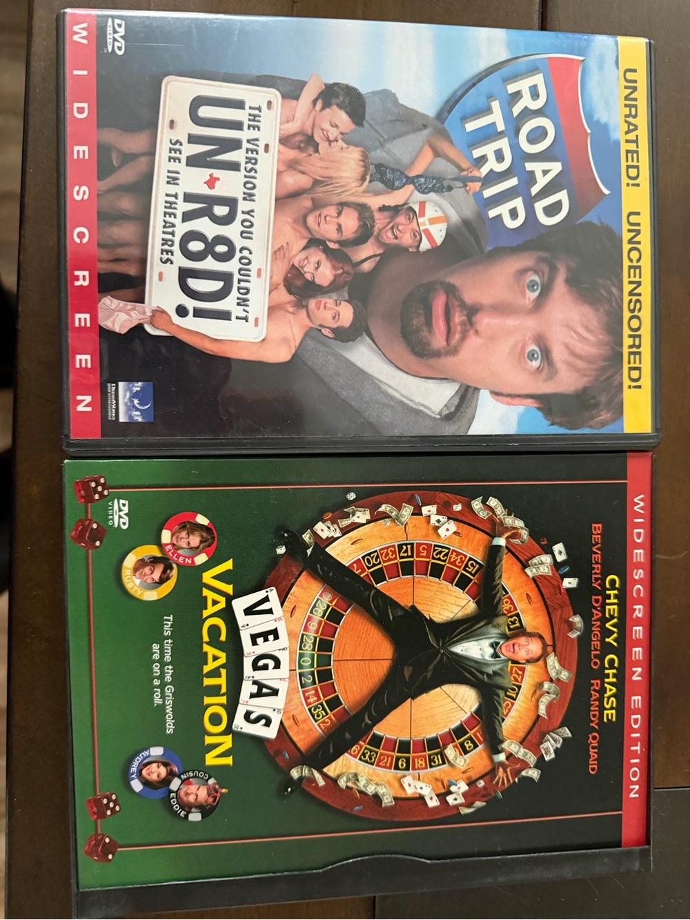 Vegas Vacation & Road Trip DVD Movie Bundle